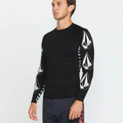 Surf Vitals J Robinson Rashguard - BLACK -Volcom Store A9312504 BLK 5