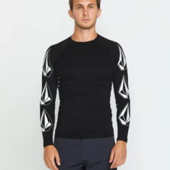 Surf Vitals J Robinson Rashguard - BLACK