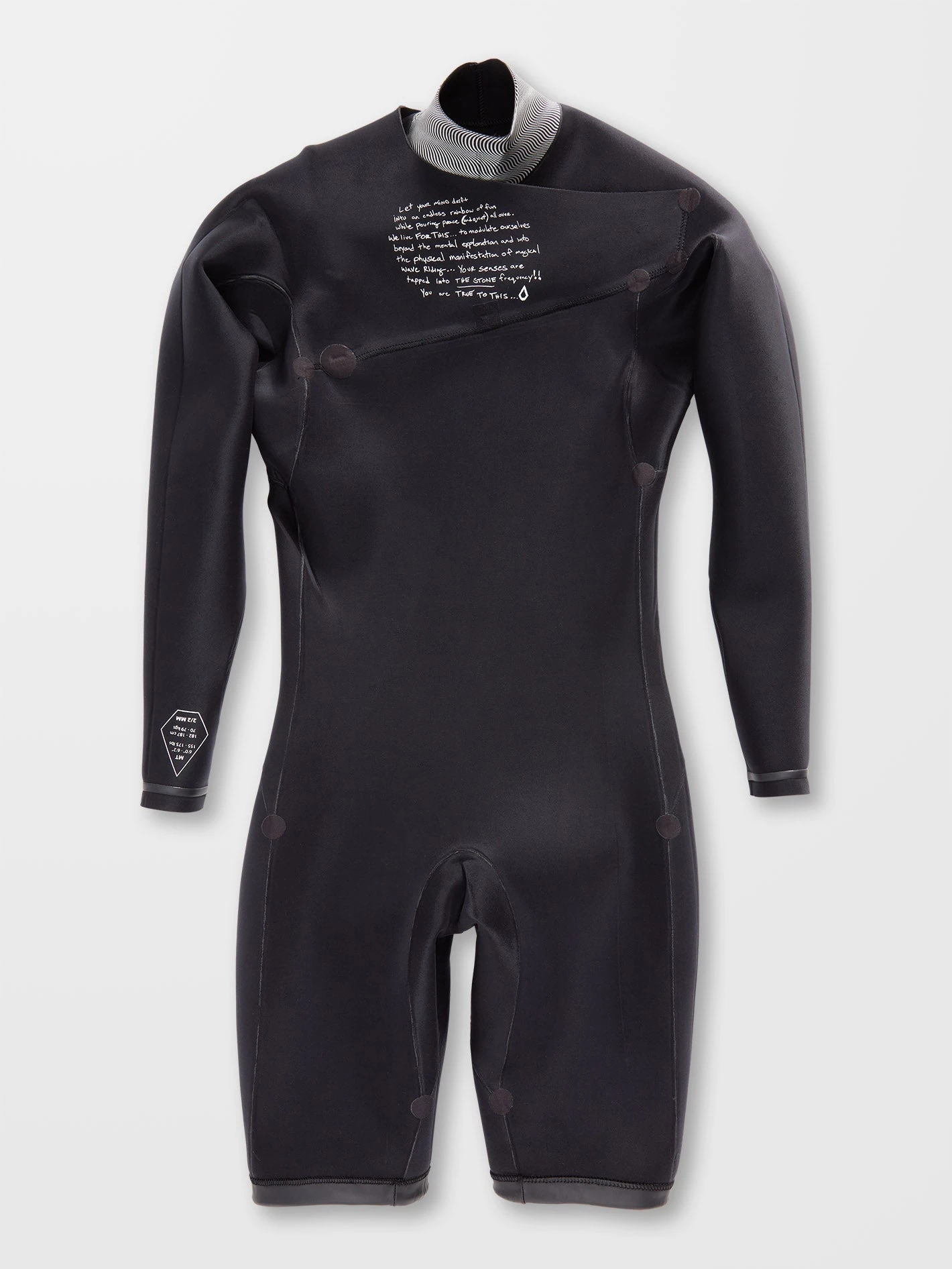 2/2Mm Long Sleeve Spring Wetsuit - BLACK 12 2/2Mm Long Sleeve Spring Wetsuit - BLACK - Image 10
