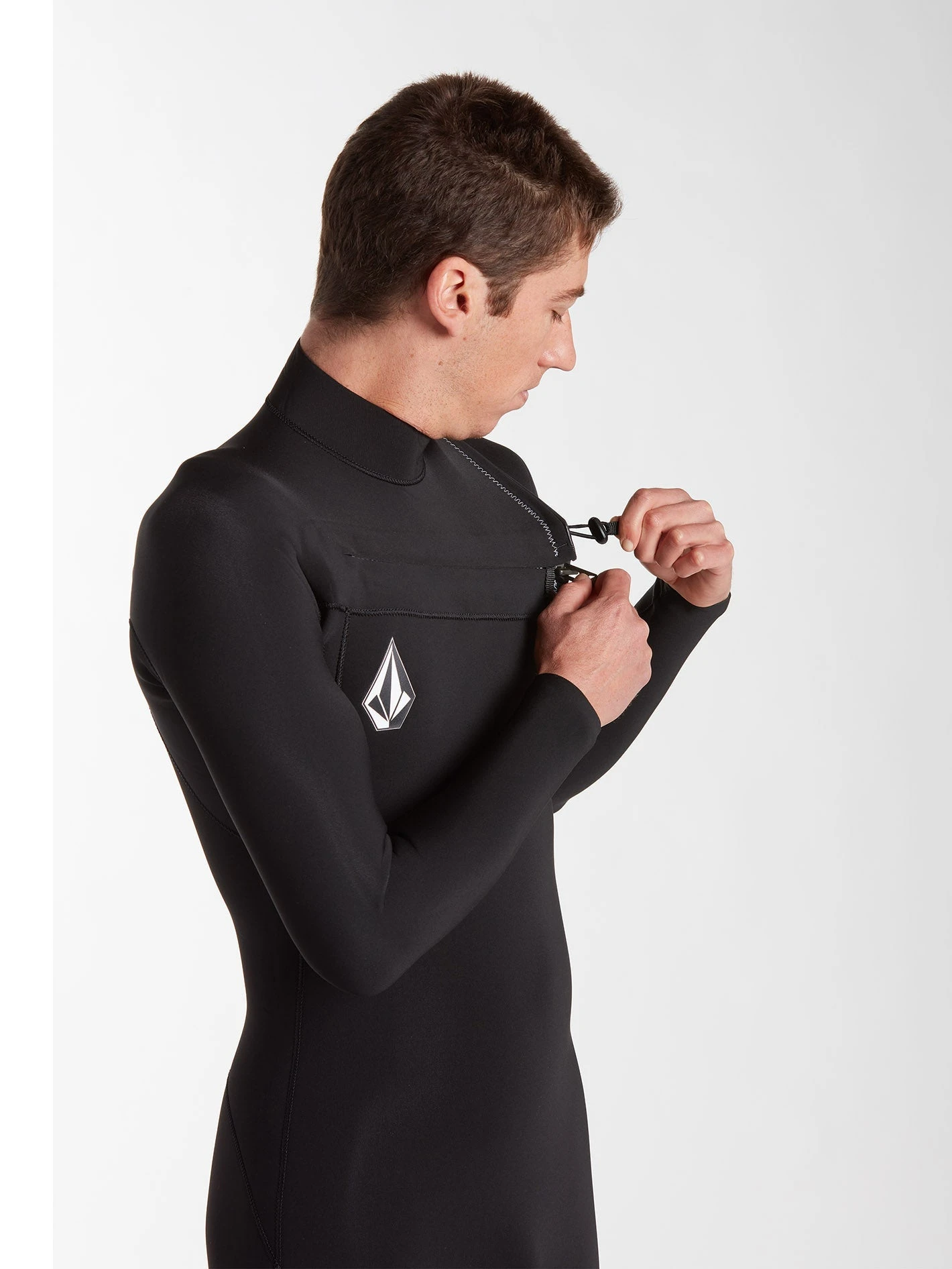 2/2Mm Long Sleeve Spring Wetsuit - BLACK 5 2/2Mm Long Sleeve Spring Wetsuit - BLACK - Image 3