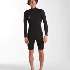 2/2Mm Long Sleeve Spring Wetsuit - BLACK 26 2/2Mm Long Sleeve Spring Wetsuit - BLACK -Volcom Store A9532200 BLK 30