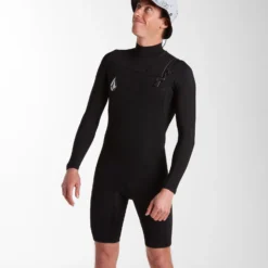 2/2Mm Long Sleeve Spring Wetsuit - BLACK 28 2/2Mm Long Sleeve Spring Wetsuit - BLACK -Volcom Store A9532200 BLK 31