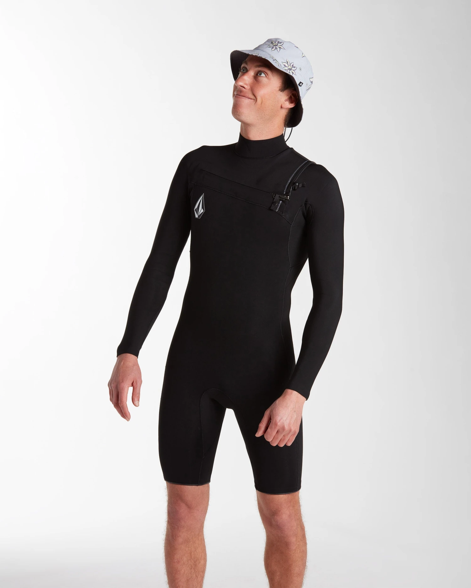 2/2Mm Long Sleeve Spring Wetsuit - BLACK 9 2/2Mm Long Sleeve Spring Wetsuit - BLACK - Image 7