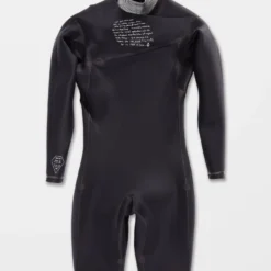 2/2Mm Long Sleeve Spring Wetsuit - BLACK 39 2/2Mm Long Sleeve Spring Wetsuit - BLACK -Volcom Store A9532200 BLK 9