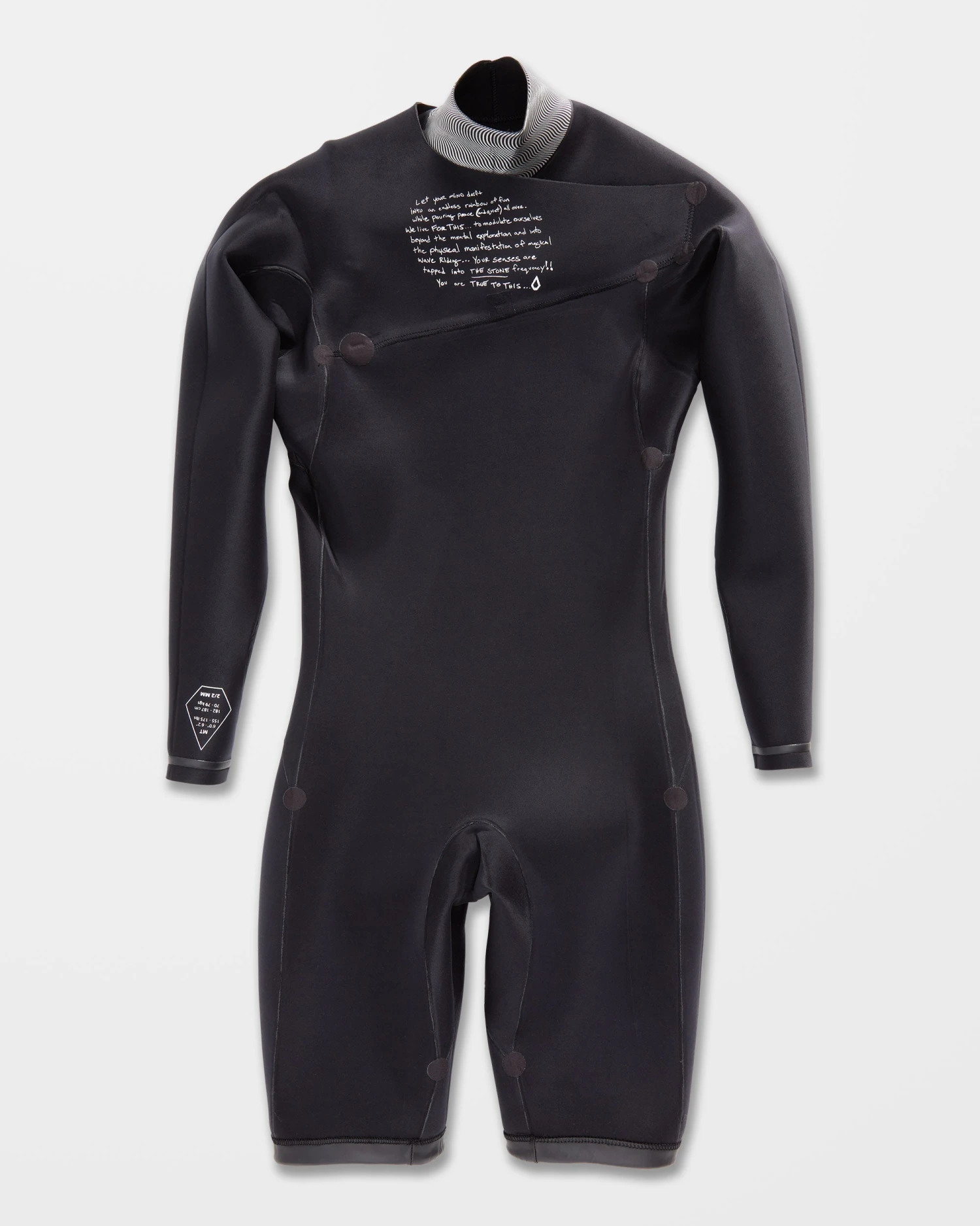 2/2Mm Long Sleeve Spring Wetsuit - BLACK 20 2/2Mm Long Sleeve Spring Wetsuit - BLACK - Image 18
