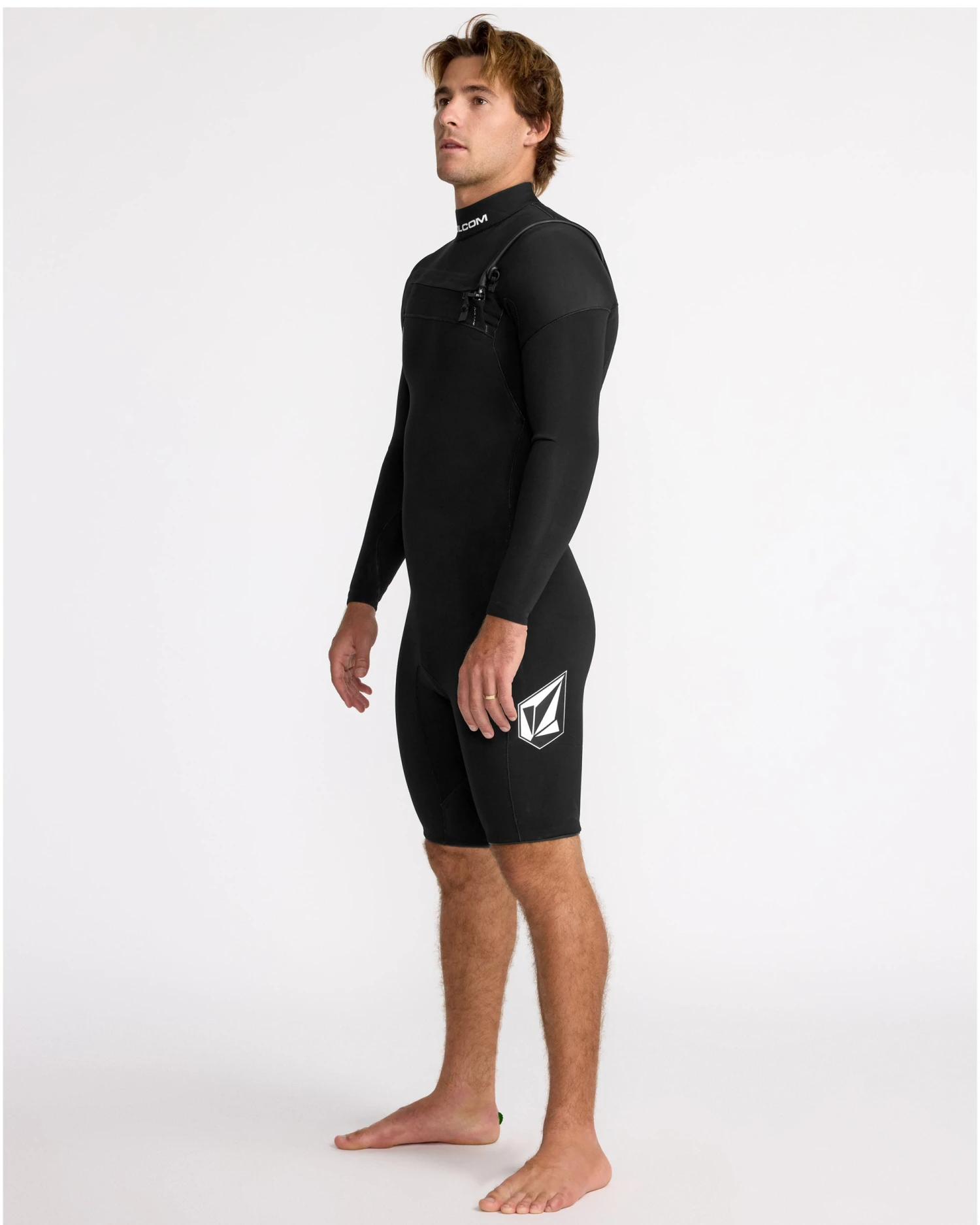 2/2Mm Long Sleeve Spring Wetsuit - BLACK 11 2/2Mm Long Sleeve Spring Wetsuit - BLACK - Image 9
