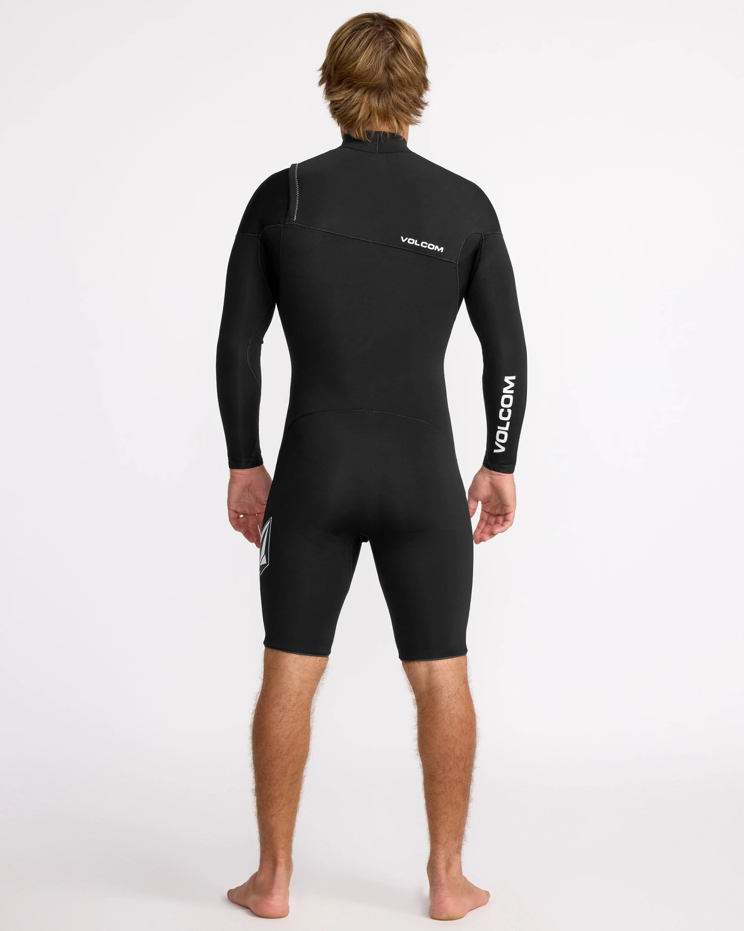 2/2Mm Long Sleeve Spring Wetsuit - BLACK 6 2/2Mm Long Sleeve Spring Wetsuit - BLACK - Image 4