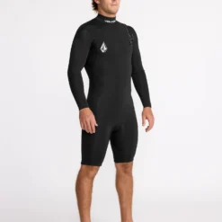 2/2Mm Long Sleeve Spring Wetsuit - BLACK 27 2/2Mm Long Sleeve Spring Wetsuit - BLACK -Volcom Store A9532200 BLK OM S