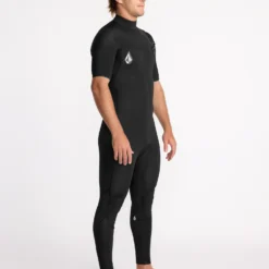 Modulator 2/2Mm Short Sleeve Full Wetsuit - BLACK -Volcom Store A9532201 BLK OM S