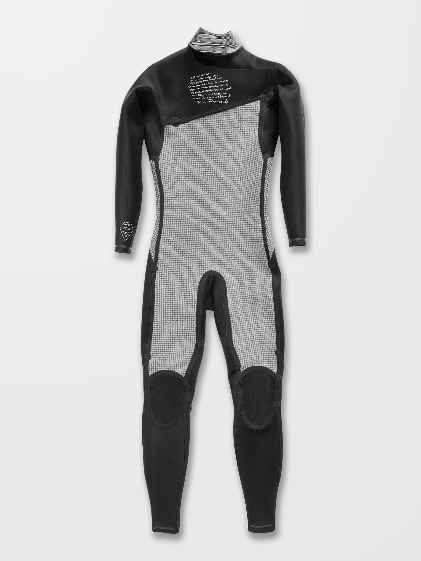 Modulator 2/2Mm Long Sleeve Full Wetsuit - BLACK 8 Modulator 2/2Mm Long Sleeve Full Wetsuit - BLACK - Image 7