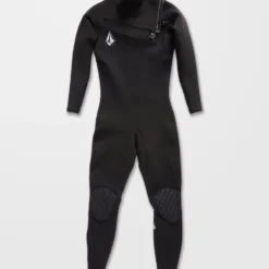 Modulator 3/2Mm Chest Zip Full Wetsuit - Black -Volcom Store A9532203 BLK 7