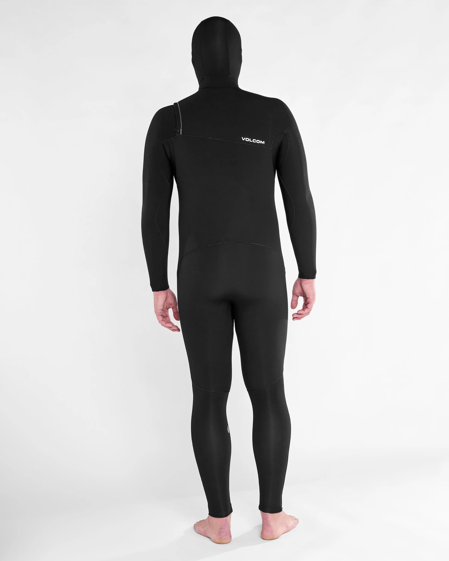 Modulator 4/3Mm Hooded Chest Zip Wetsuit - Black 4 Modulator 4/3Mm Hooded Chest Zip Wetsuit - Black - Image 2