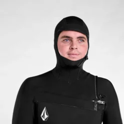 Modulator 4/3Mm Hooded Chest Zip Wetsuit - Black 33 Modulator 4/3Mm Hooded Chest Zip Wetsuit - Black -Volcom Store A9532205 BLK 31