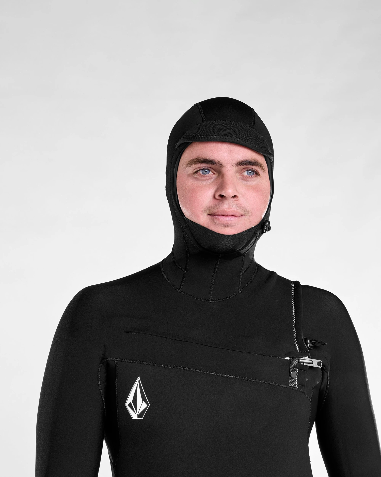 Modulator 4/3Mm Hooded Chest Zip Wetsuit - Black 15 Modulator 4/3Mm Hooded Chest Zip Wetsuit - Black - Image 13