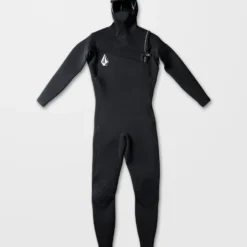 Modulator 4/3Mm Hooded Chest Zip Wetsuit - Black 34 Modulator 4/3Mm Hooded Chest Zip Wetsuit - Black -Volcom Store A9532205 BLK 32