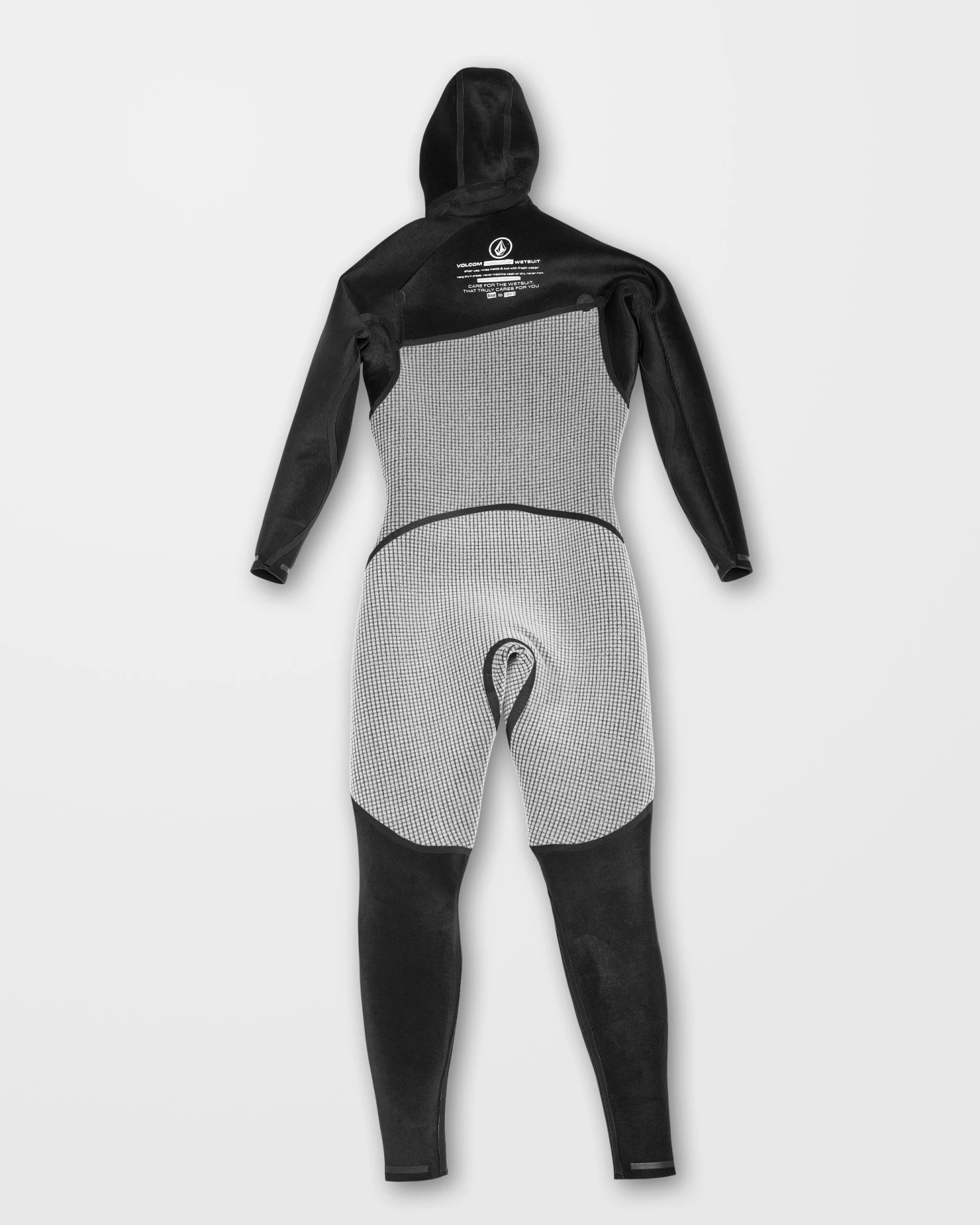 Modulator 4/3Mm Hooded Chest Zip Wetsuit - Black 18 Modulator 4/3Mm Hooded Chest Zip Wetsuit - Black - Image 16