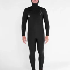 Modulator 5/4/3Mm Hooded Chest Zip Wetsuit - Black