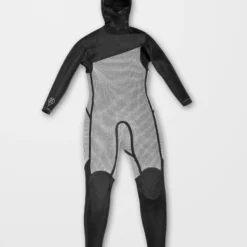 Modulator 5/4/3Mm Hooded Chest Zip Wetsuit - Black -Volcom Store A9532206 BLK 33