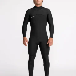 Modulator 3/2Mm Long Sleeve Back Zip Full Wetsuit - Black