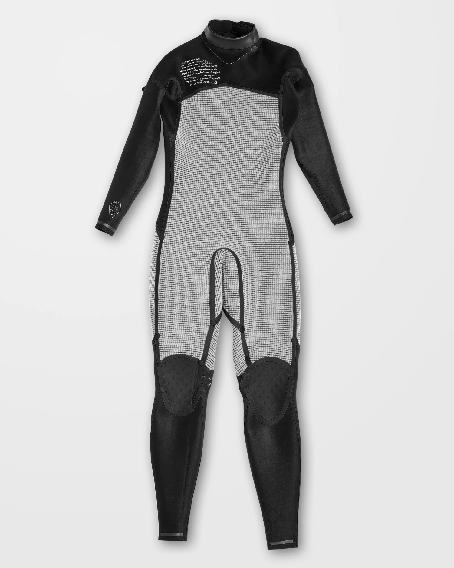 Modulator 3/2Mm Long Sleeve Back Zip Full Wetsuit - Black 8 Modulator 3/2Mm Long Sleeve Back Zip Full Wetsuit - Black - Image 6