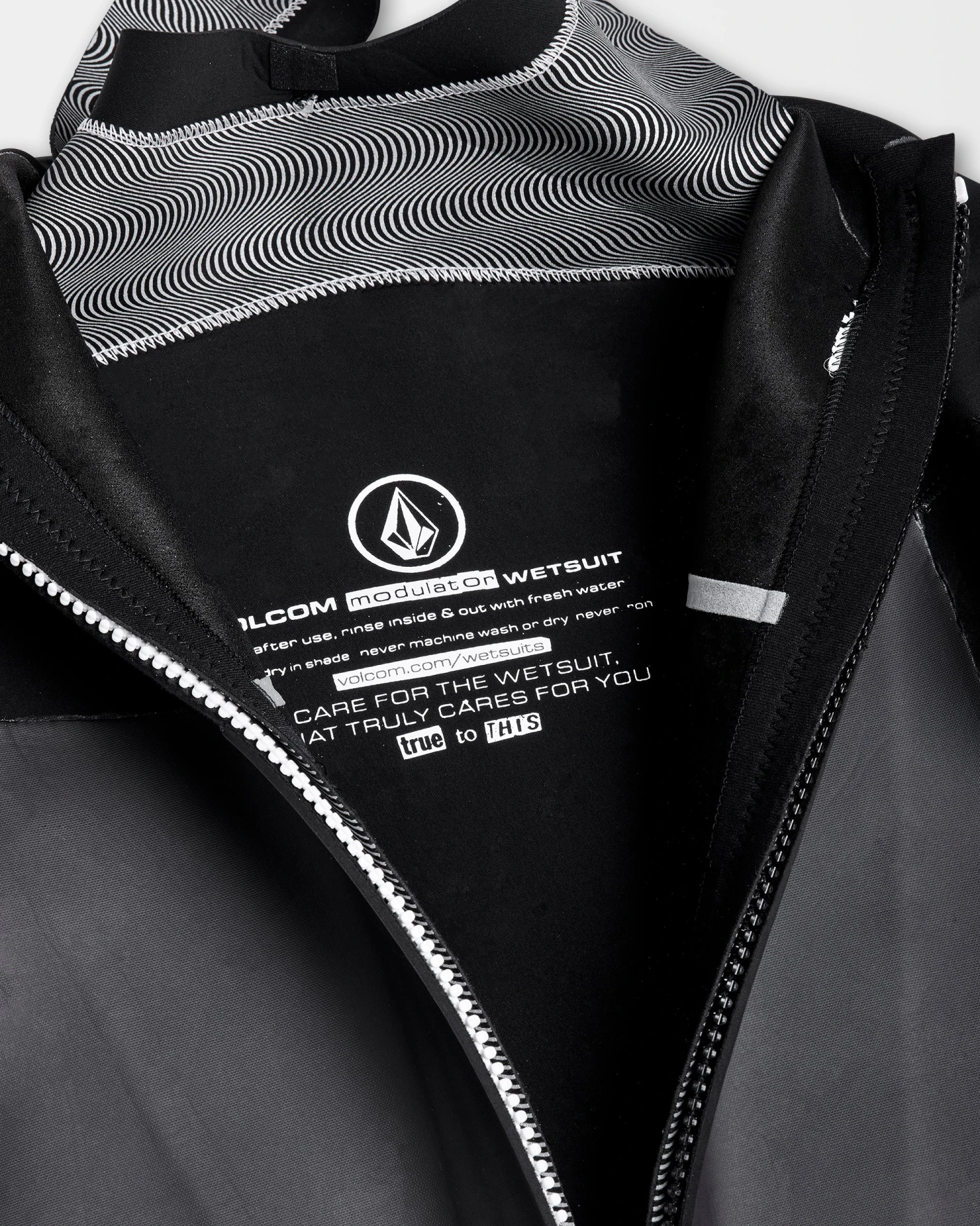 Modulator 3/2Mm Long Sleeve Back Zip Full Wetsuit - Black 10 Modulator 3/2Mm Long Sleeve Back Zip Full Wetsuit - Black - Image 8