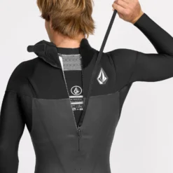 Modulator 4/3Mm Long Sleeve Back Zip Wetsuit - Black -Volcom Store A9532208 BLK 3 c0d6e014 690c 41dd b1b6 1f048bb6db9b
