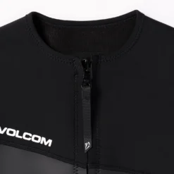 1.5Mm Front Zip Neoprene Jacket - BLACK -Volcom Store A9612401 BLK 2