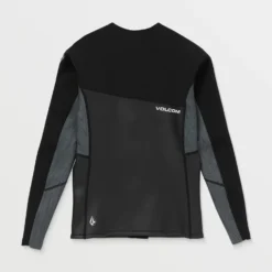 1.5Mm Front Zip Neoprene Jacket - BLACK -Volcom Store A9612401 BLK 4