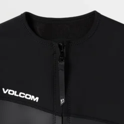 1.5Mm Front Zip Neoprene Jacket - BLACK -Volcom Store A9612401 BLK 6