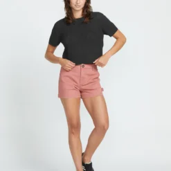 Meshy Beach T-shirt - BLACK -Volcom Store B0112505 BLK 6