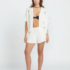 Sun Stunner Shirt - BONE 14 Sun Stunner Shirt - BONE -Volcom Store B0412500 BNE 6