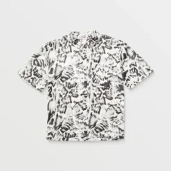 Alix Shirt - BLACK WHITE -Volcom Store B0412504 BWH 7