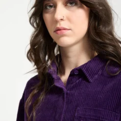 Weellow Corduroy Shirt - Acai -Volcom Store B0532404 ACI 3