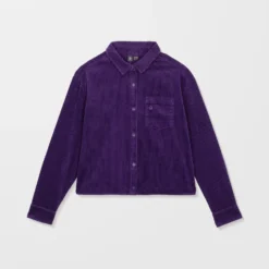 Weellow Corduroy Shirt - Acai -Volcom Store B0532404 ACI 32