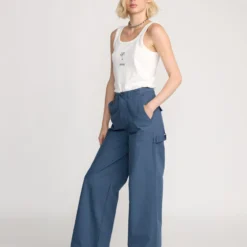 Full Cut Work Trousers - Harbor Blue -Volcom Store B1132500 HRB 30