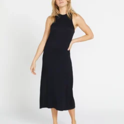 Stonelight Dress - BLACK