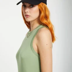 Stonelight Dress - GRASS GREEN -Volcom Store B1312318 GGN 2