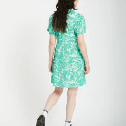 Alix Shirt Dress - JADE 14 Alix Shirt Dress - JADE -Volcom Store B1312515 JDE 3