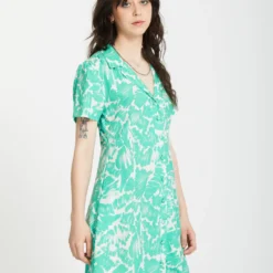 Alix Shirt Dress - JADE 16 Alix Shirt Dress - JADE -Volcom Store B1312515 JDE 5