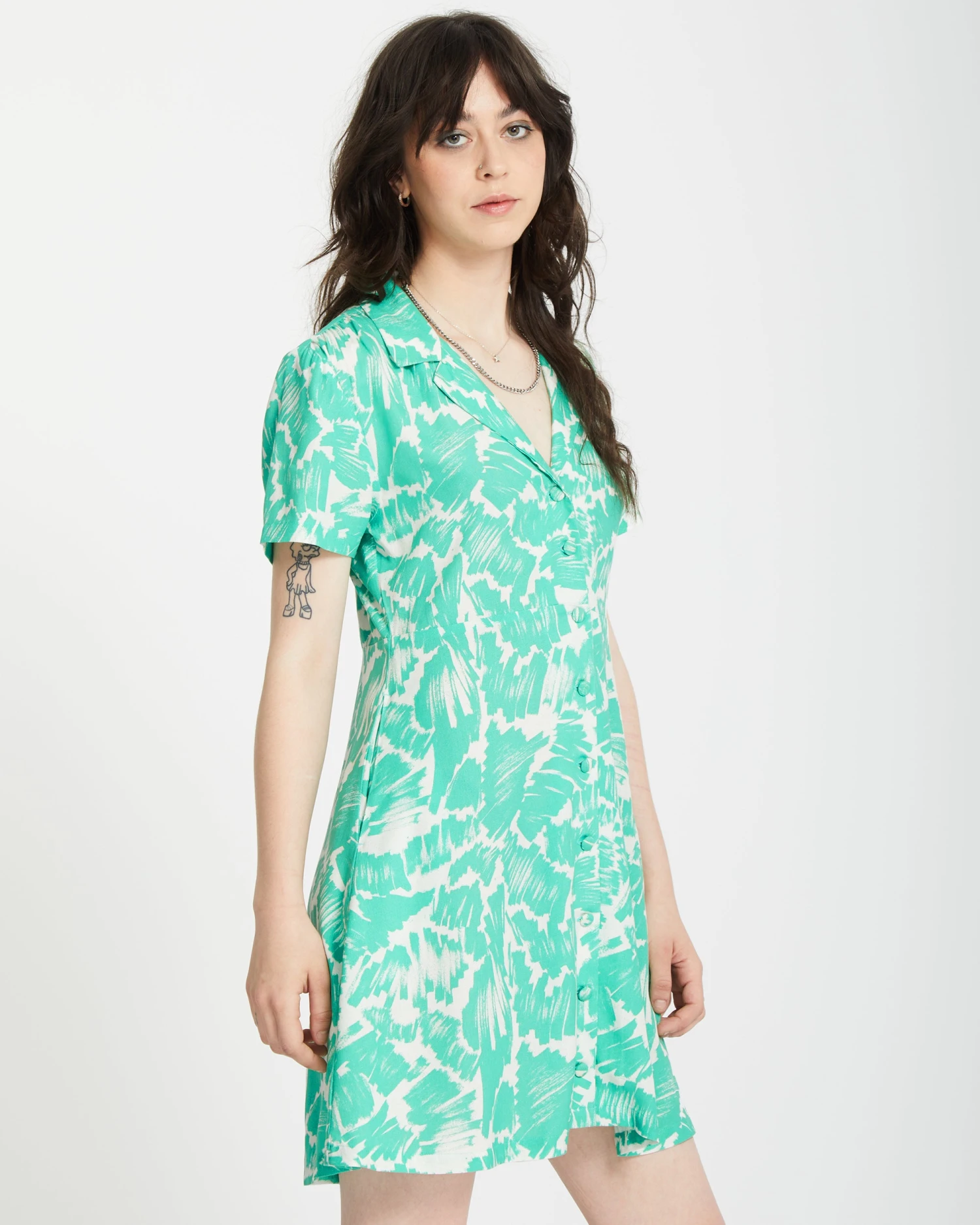 Alix Shirt Dress - JADE 9 Alix Shirt Dress - JADE - Image 7