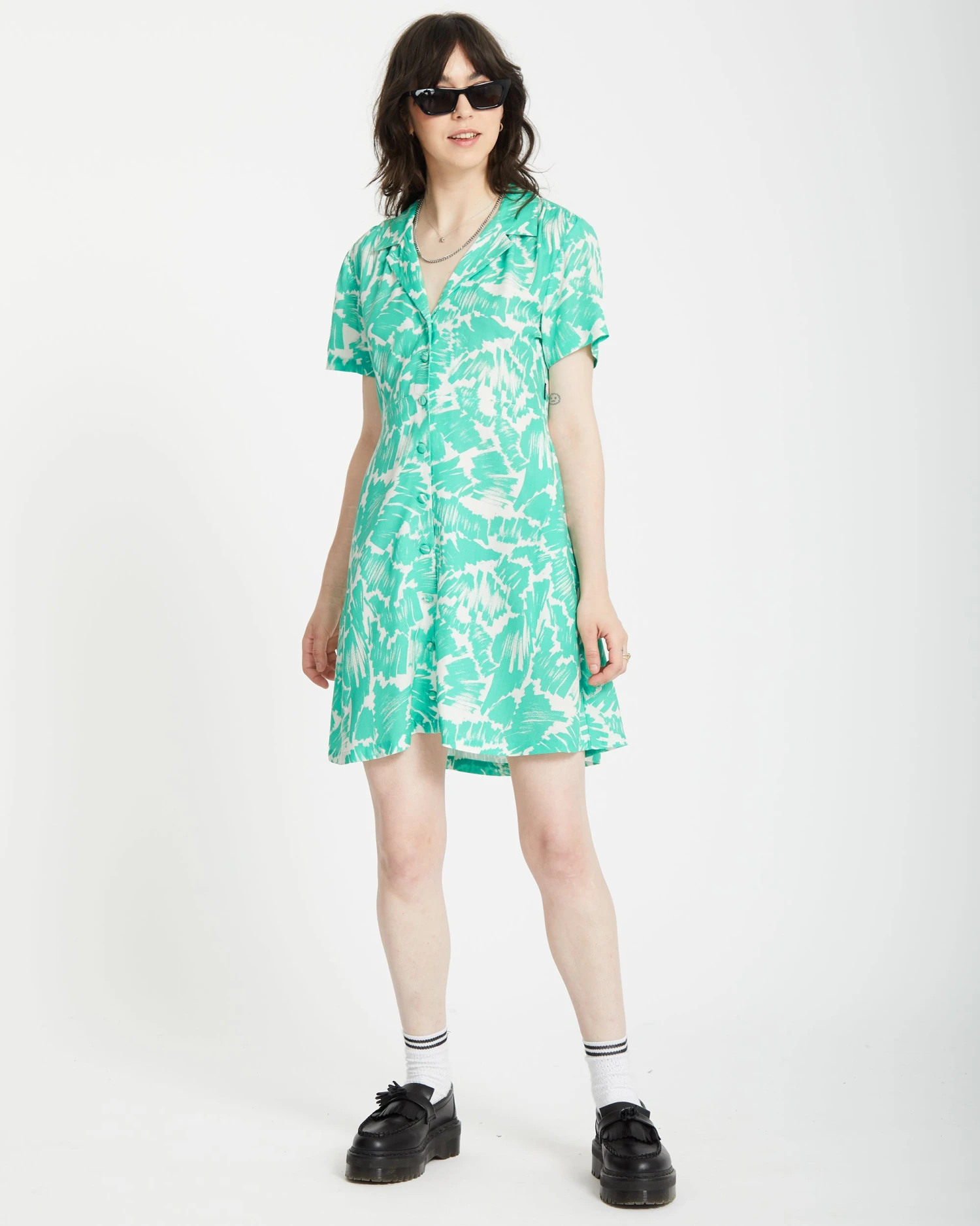 Alix Shirt Dress - JADE 10 Alix Shirt Dress - JADE - Image 8