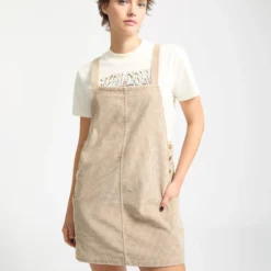 Power Chord Dress - Khaki -Volcom Store B1332409 KHA 6