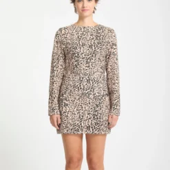 Wylding Out Dress - Animal Print