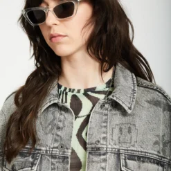 Filip Rygalski Denim Jacket - GREY VINTAGE -Volcom Store B1512500 GVN 2