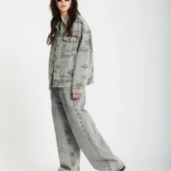 Filip Rygalski Denim Jacket - GREY VINTAGE -Volcom Store B1512500 GVN 6