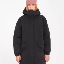 Sleepi Puff Up Parka - Black