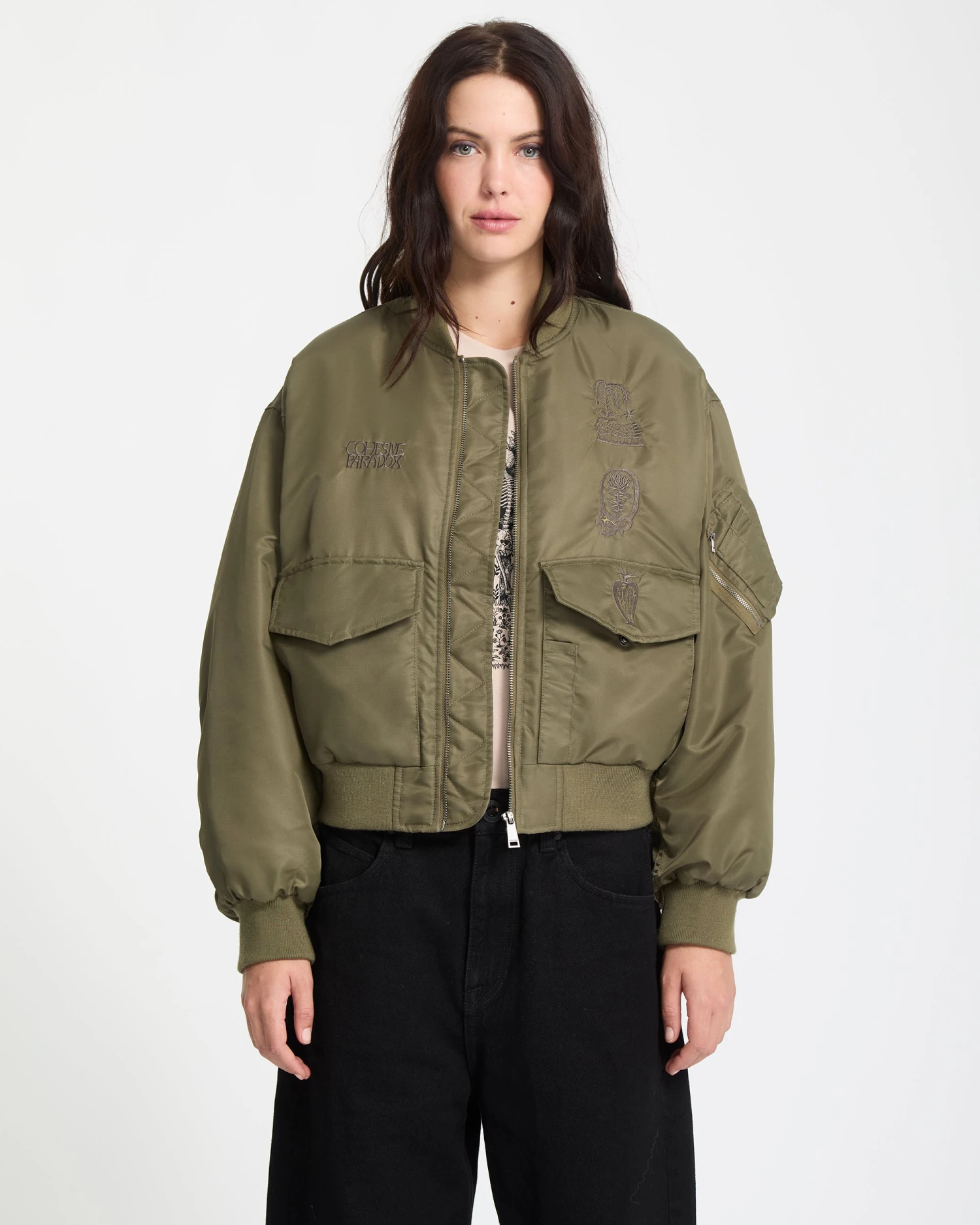 Vaderetro Bomber Jacket - Wintermoss 3 Vaderetro Bomber Jacket - Wintermoss