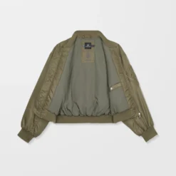 Vaderetro Bomber Jacket - Wintermoss 33 Vaderetro Bomber Jacket - Wintermoss -Volcom Store B1732501 WMS 36