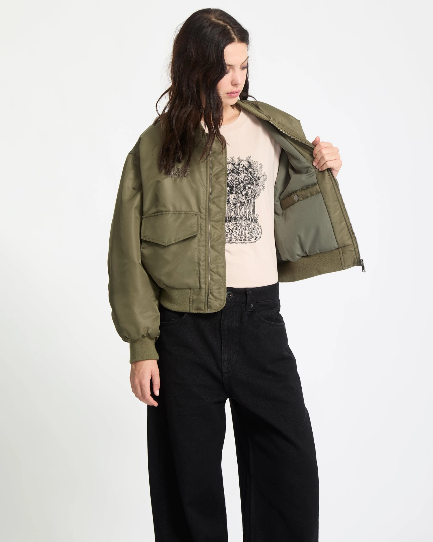 Vaderetro Bomber Jacket - Wintermoss 6 Vaderetro Bomber Jacket - Wintermoss - Image 4