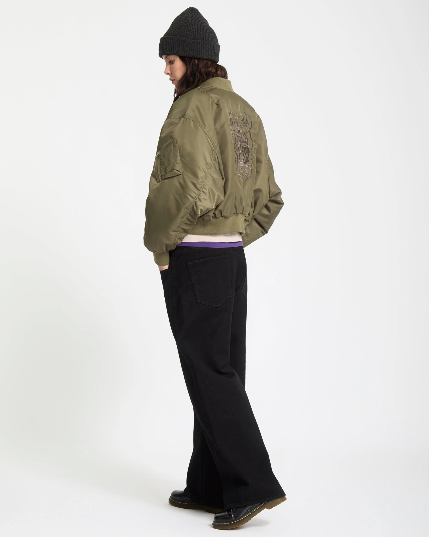 Vaderetro Bomber Jacket - Wintermoss 7 Vaderetro Bomber Jacket - Wintermoss - Image 5